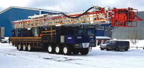 COLD WEATHER DRILLING RIG